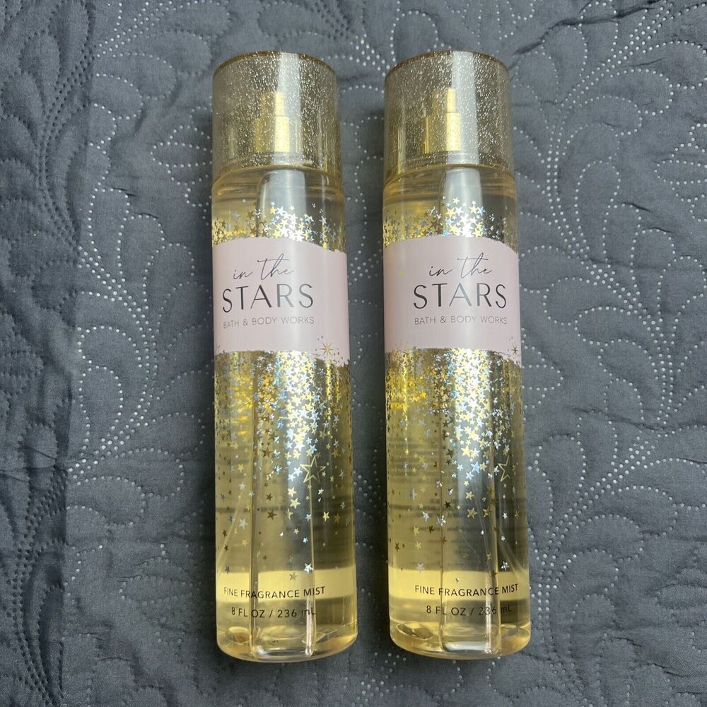 Bath & Body Works IN THE STARS Fine Fragrance Mist Body Spray 8 FL OZ/236ML 2pc